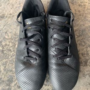 Adidas Nemesis Soccer Cleats US Size 6 1/2 Black SGC 753002.